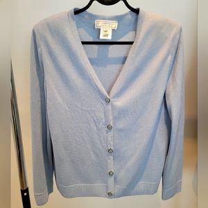 St John Ice blue sweater